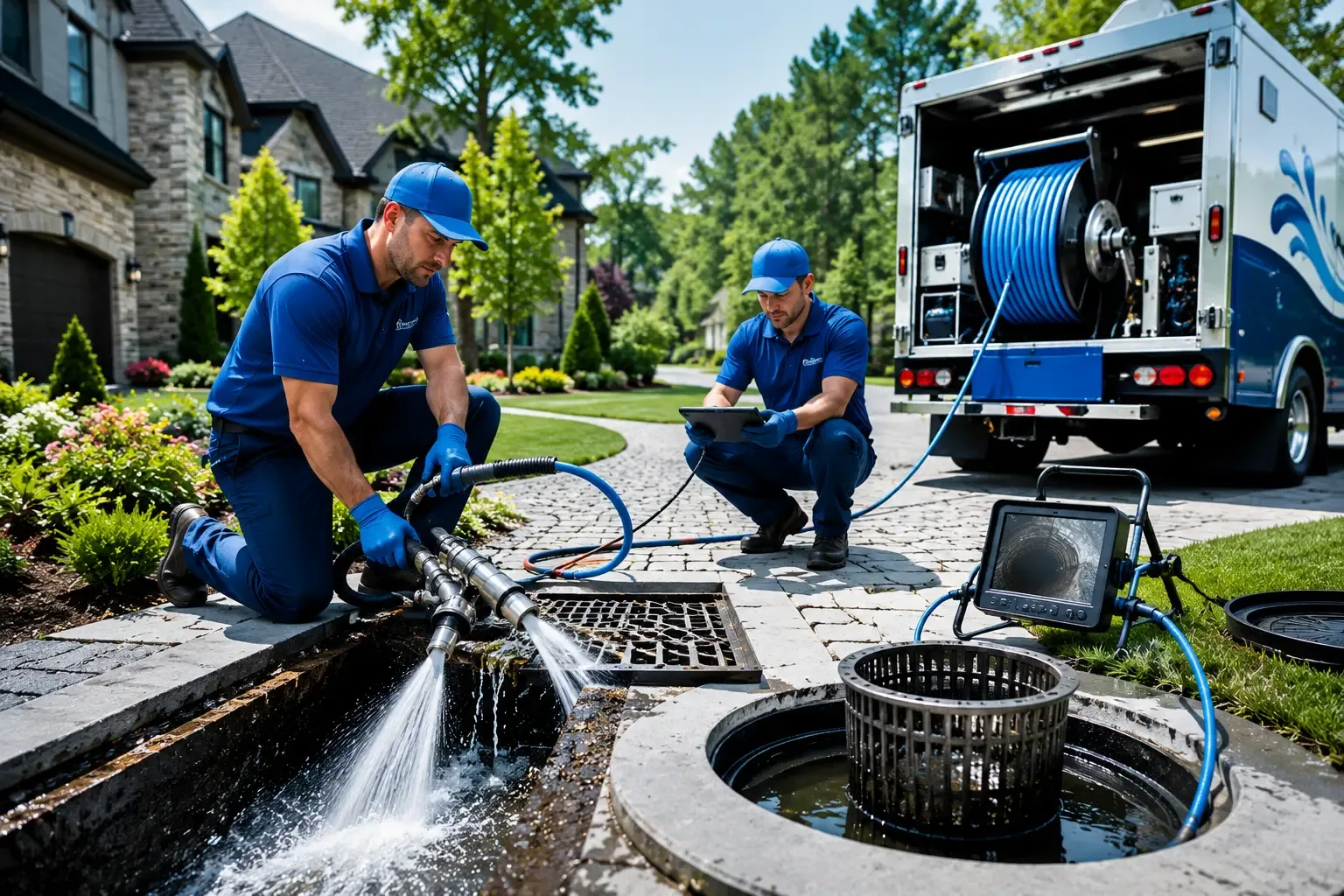 Local outdoor drain cleaning professionals in Hatley, WI