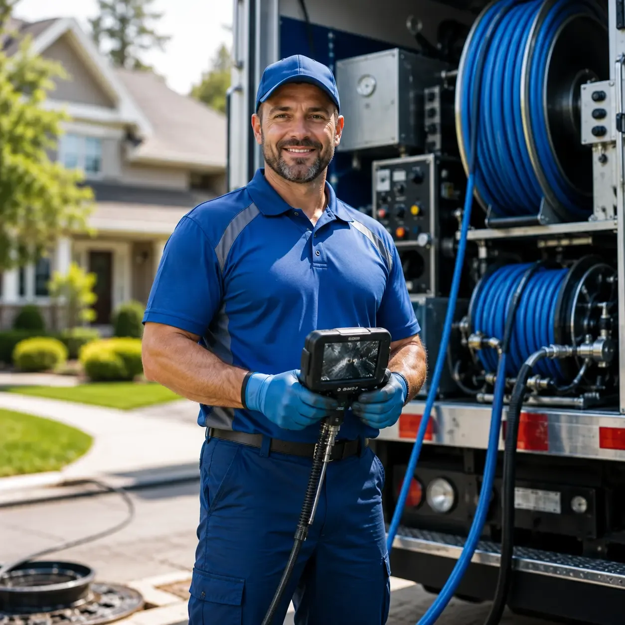 Local outdoor drain cleaning specialists in Hatley, WI